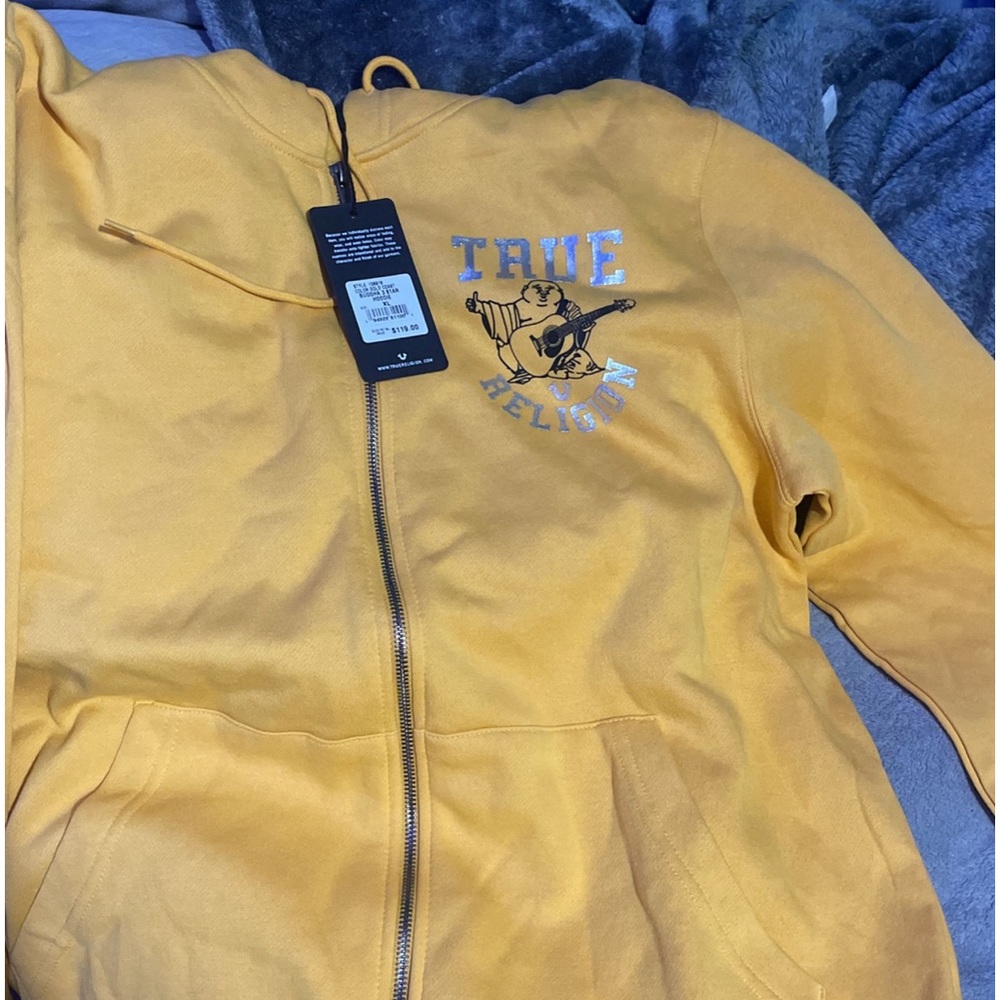 True religion zip up hoodie brand new